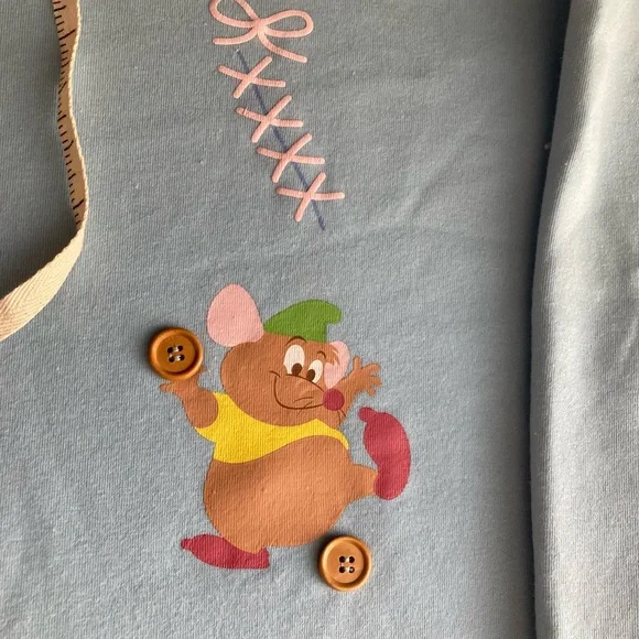 LG Disney Cinderella Sewing Mice Hoodie - Picture 7 of 13
